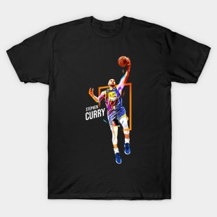 Low Poly Steph Curry T-Shirt